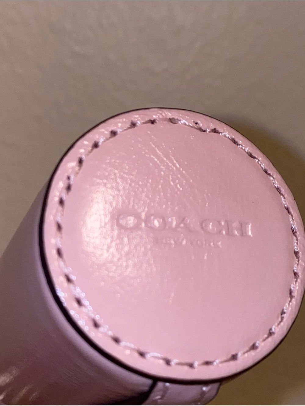 Coach Leather Lipstick Case Bag Charm New - Picture 12 of 12